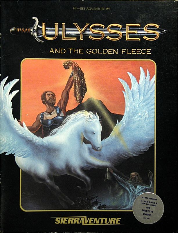 Ulysses and the Golden Fleece box art for Commodore 64
